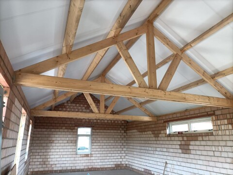 Nieuwbouw 7 of kap contructie